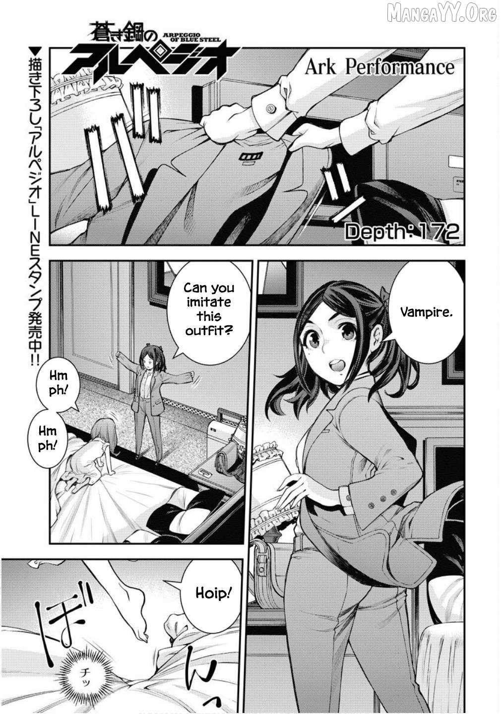 Aoki Hagane no Arpeggio Chapter 172 page 3 - 