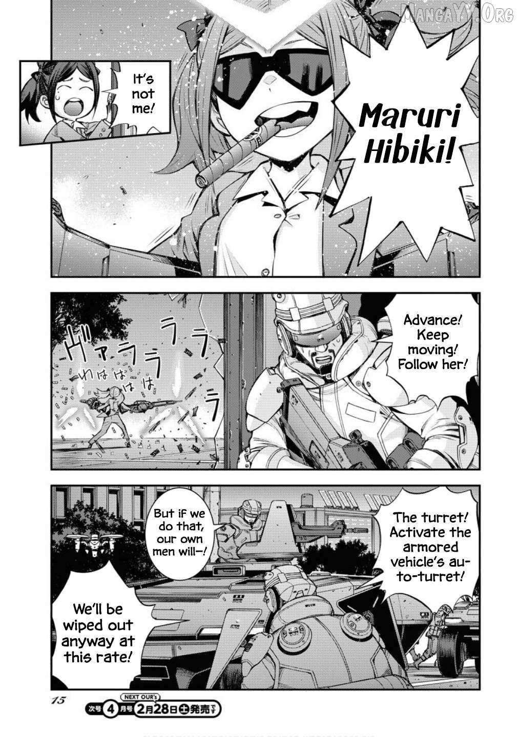Aoki Hagane no Arpeggio Chapter 173 page 12 - 