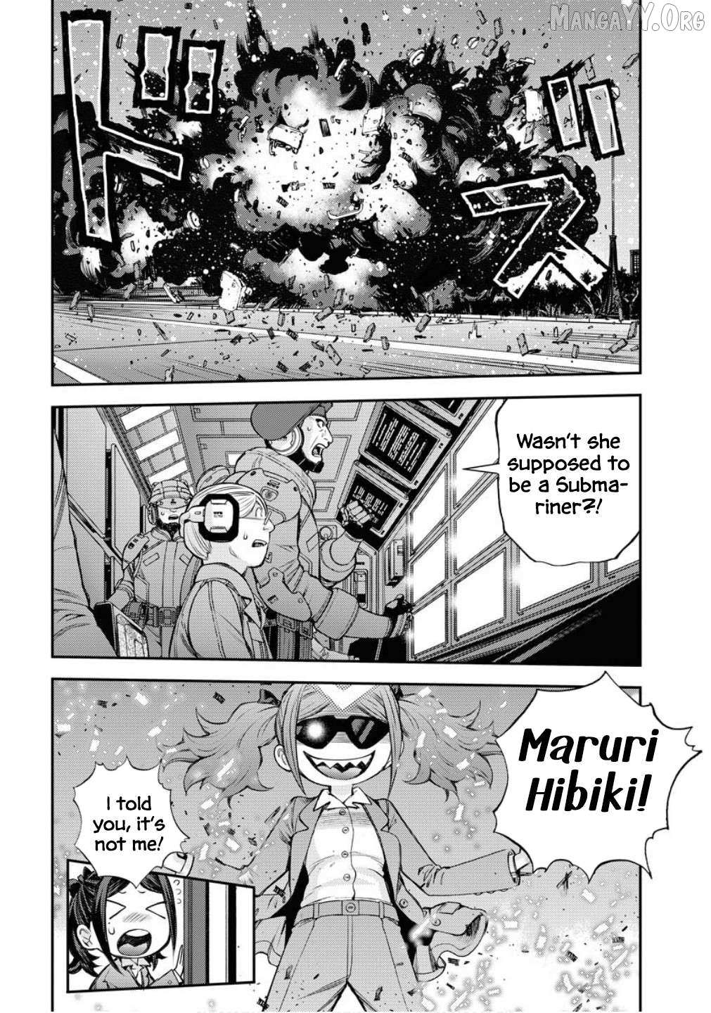 Aoki Hagane no Arpeggio Chapter 173 page 15 - 