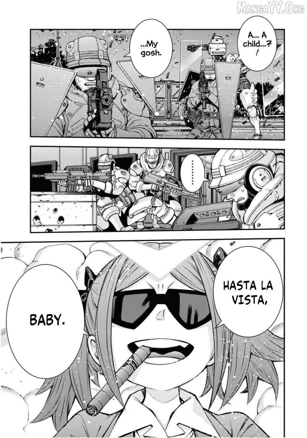 Aoki Hagane no Arpeggio Chapter 173 page 8 - 