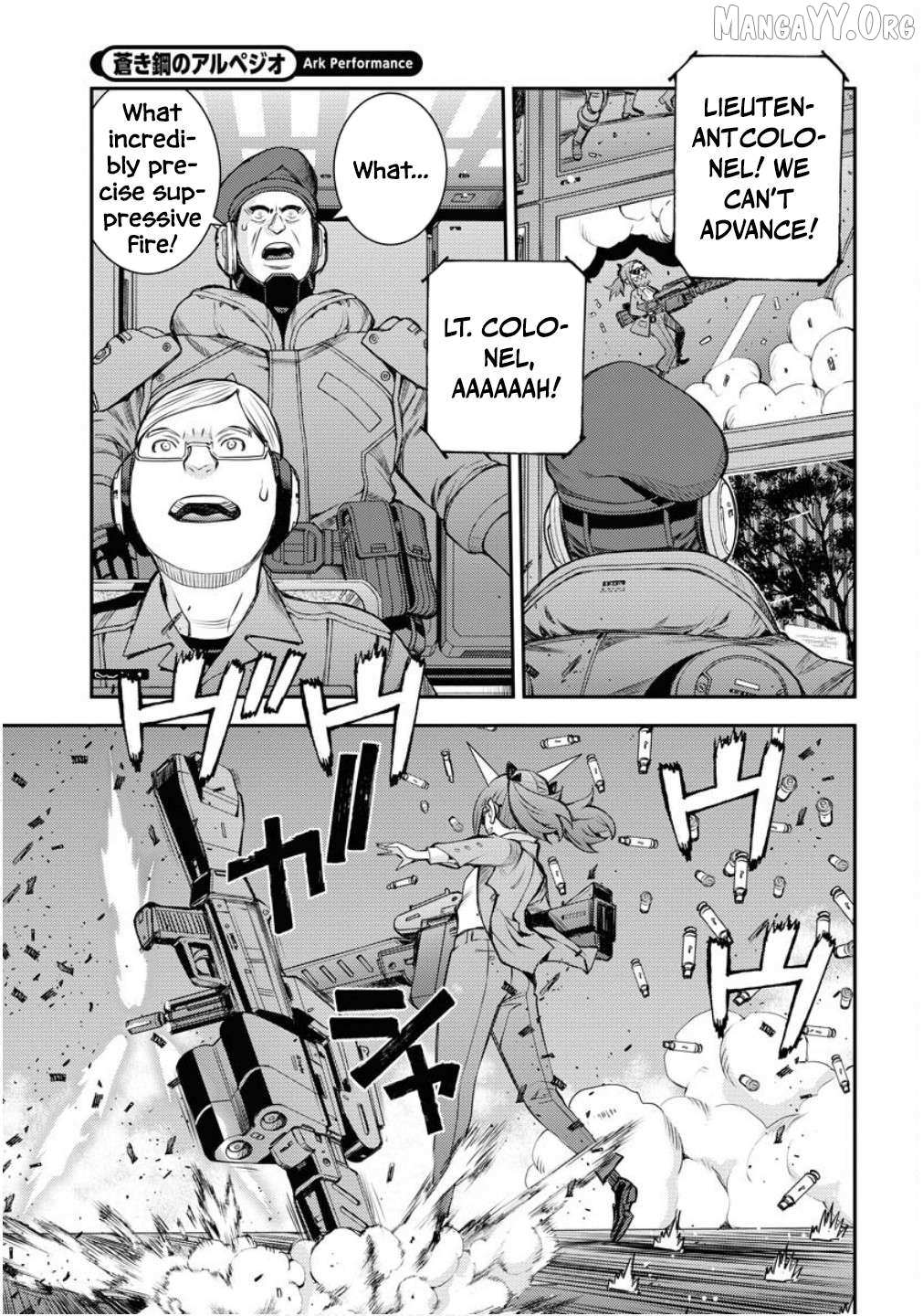 Aoki Hagane no Arpeggio Chapter 173 page 10 - 