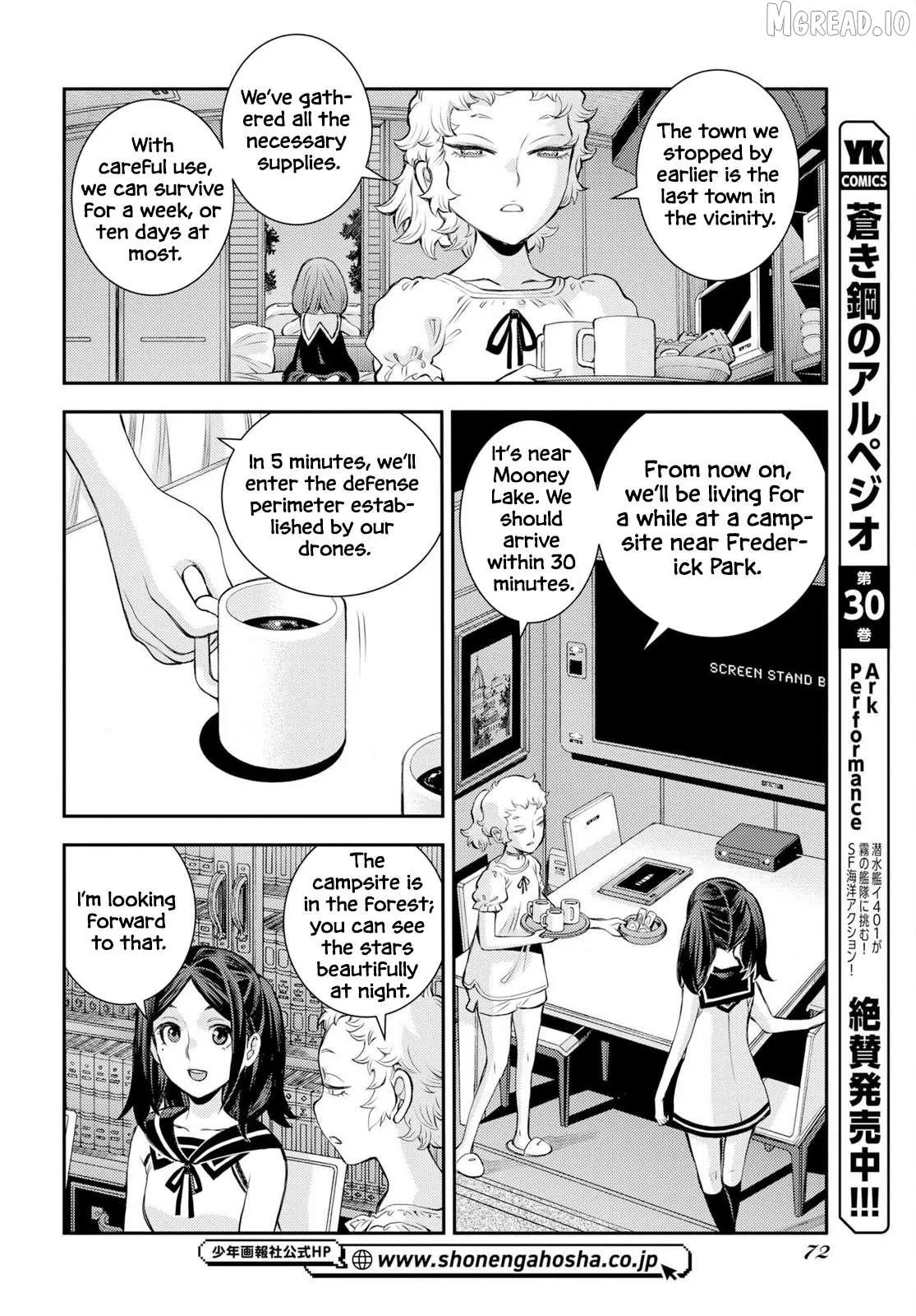 Aoki Hagane no Arpeggio Chapter 177 page 2 - 