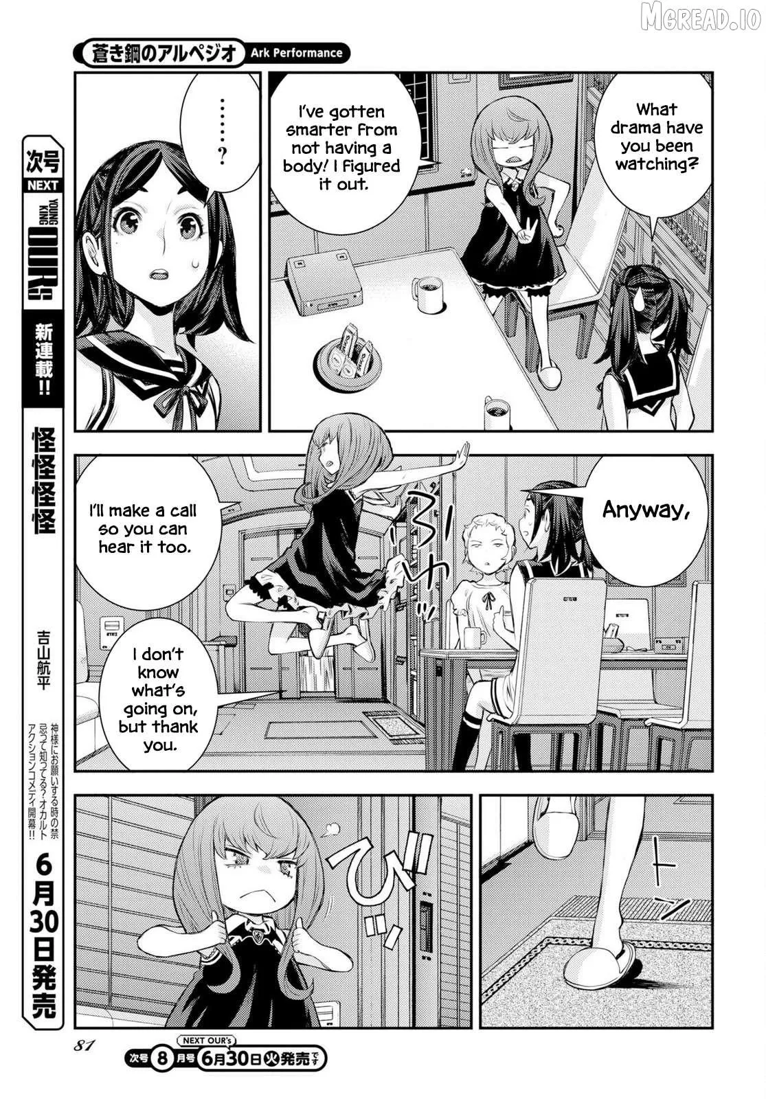 Aoki Hagane no Arpeggio Chapter 177 page 11 - 