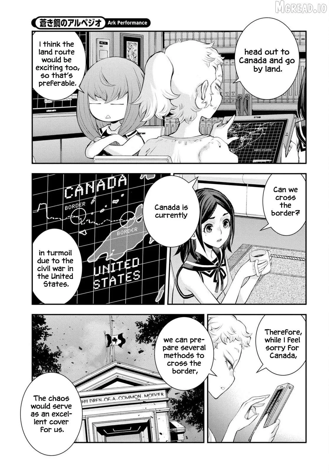 Aoki Hagane no Arpeggio Chapter 177 page 7 - 