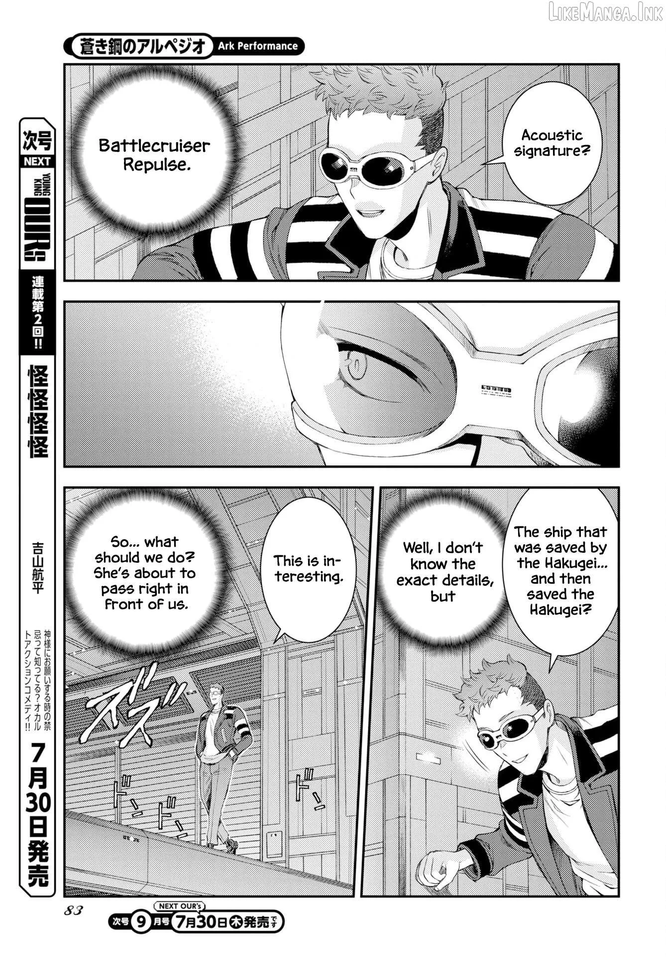 Aoki Hagane no Arpeggio Chapter 178 page 14 - 