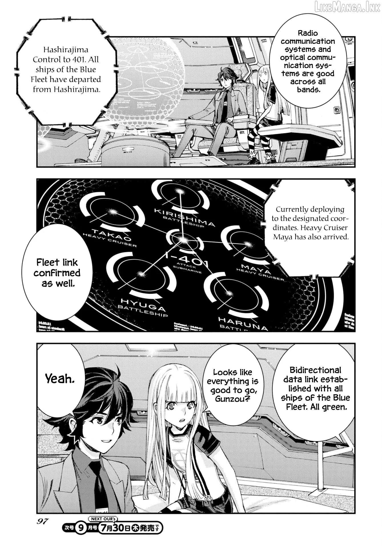 Aoki Hagane no Arpeggio Chapter 178 page 27 - 