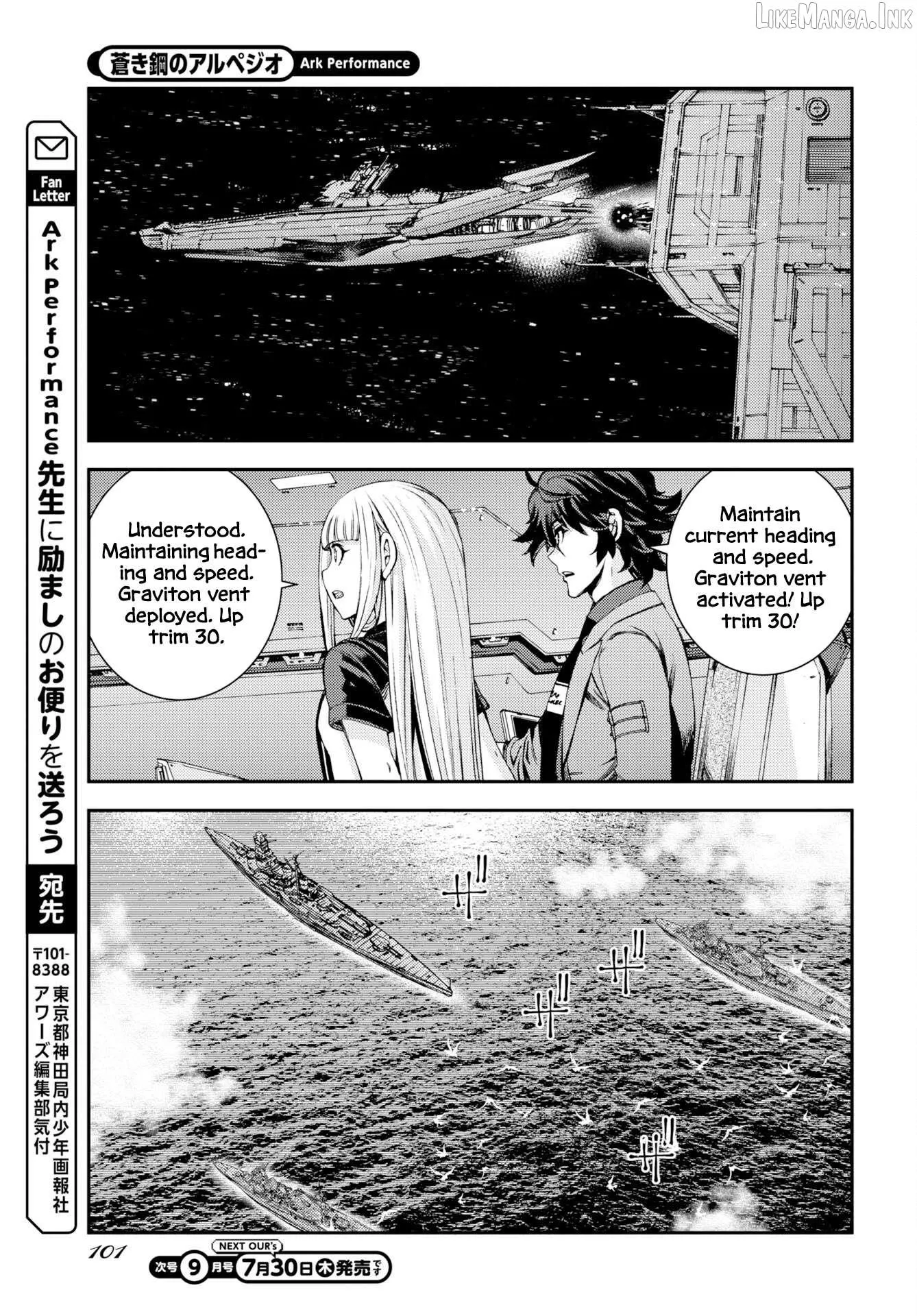 Aoki Hagane no Arpeggio Chapter 178 page 31 - 