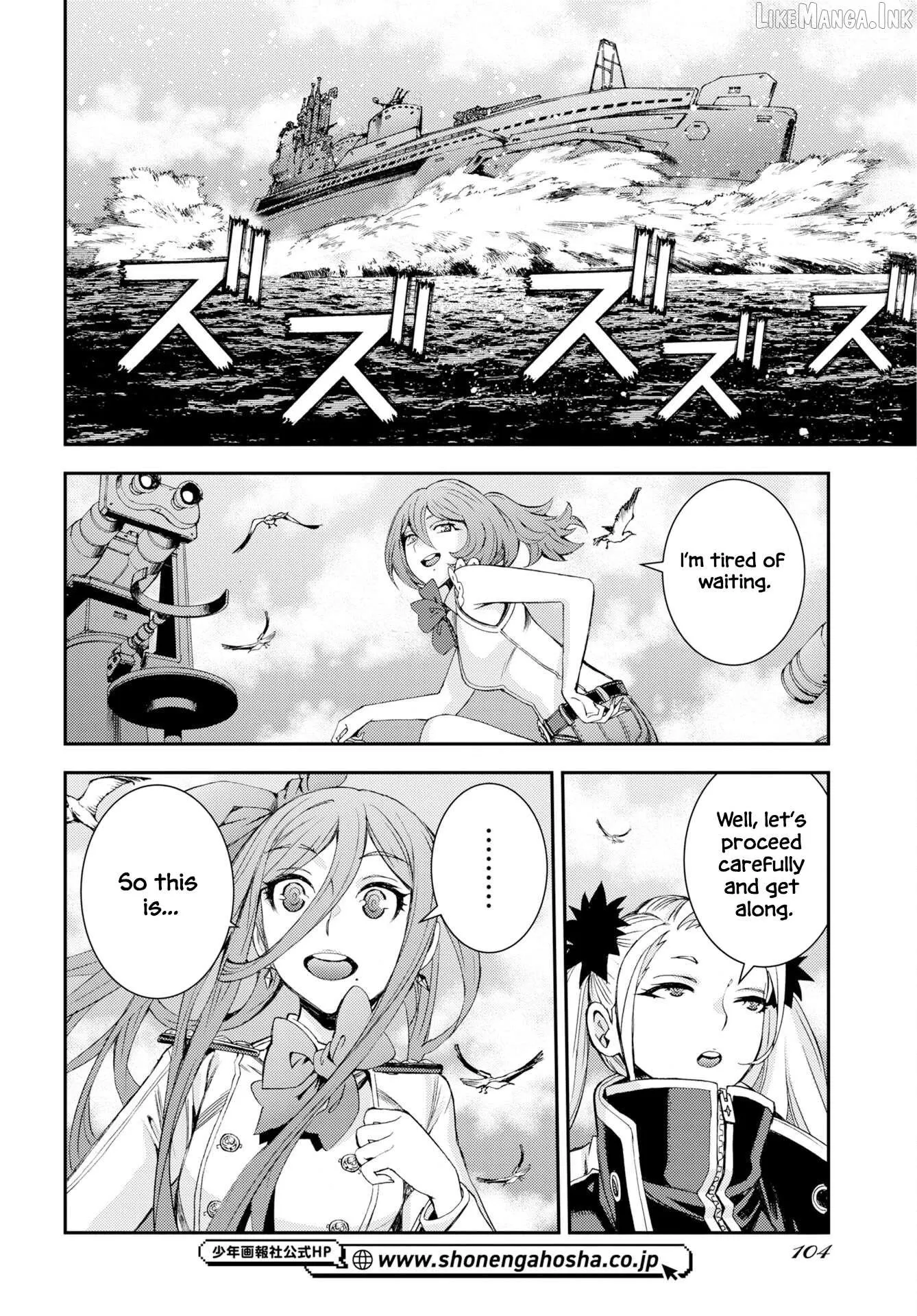 Aoki Hagane no Arpeggio Chapter 178 page 33 - 