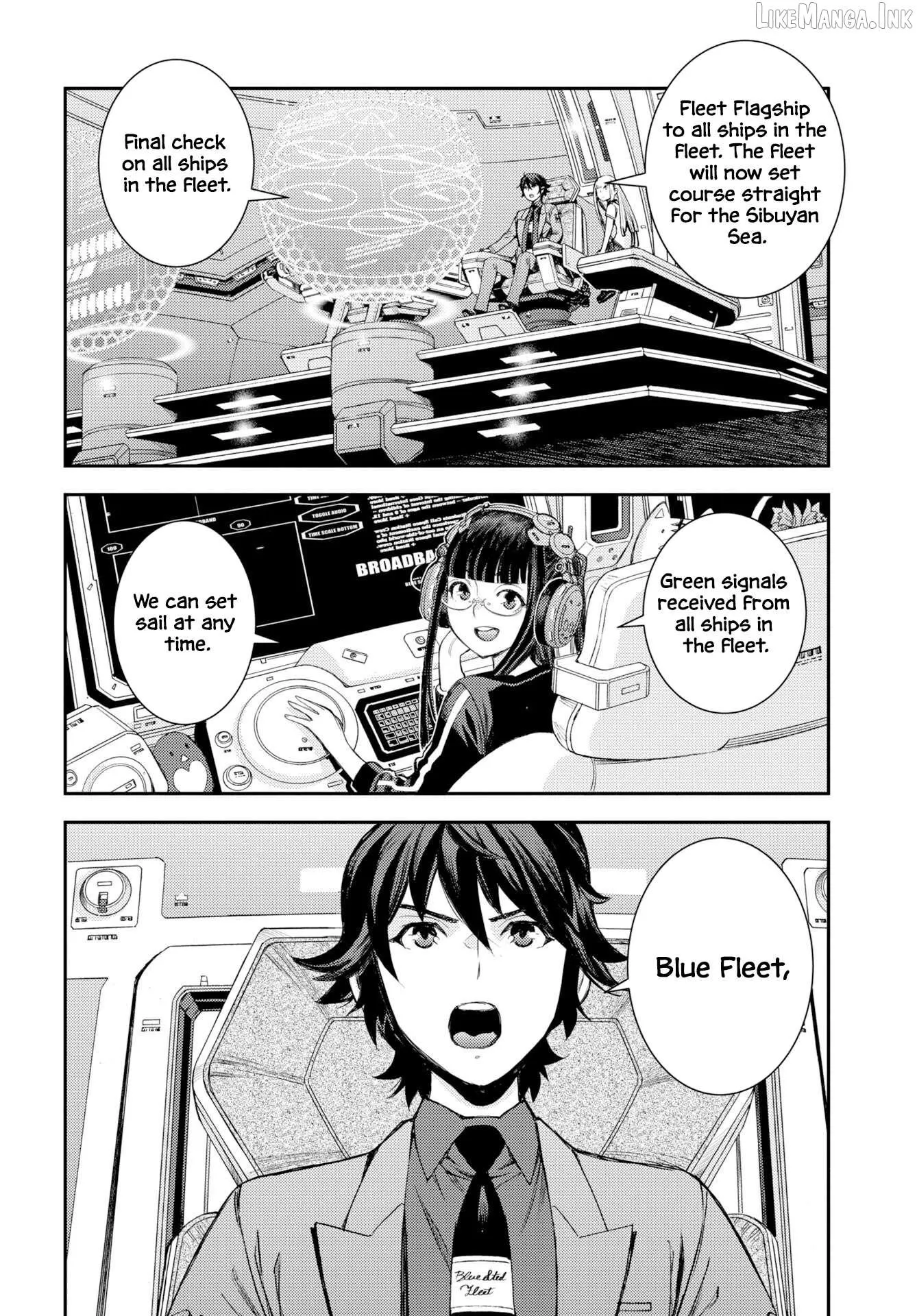 Aoki Hagane no Arpeggio Chapter 178 page 35 - 