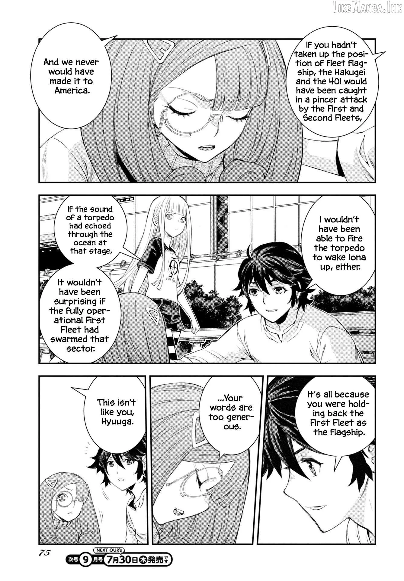 Aoki Hagane no Arpeggio Chapter 178 page 6 - 