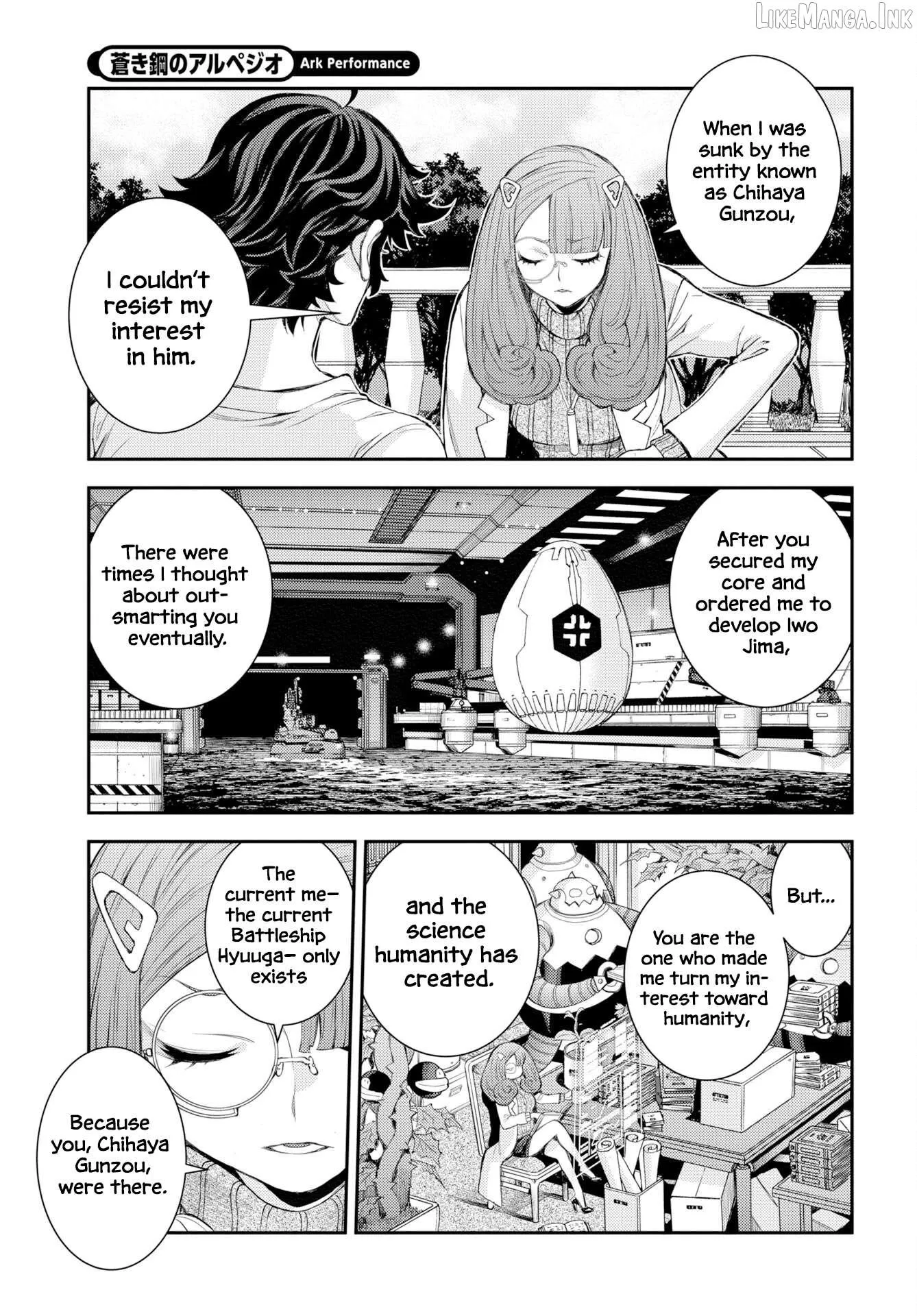 Aoki Hagane no Arpeggio Chapter 178 page 8 - 