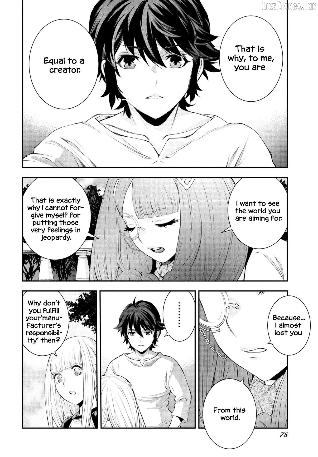 Aoki Hagane no Arpeggio Chapter 178 page 9 - 