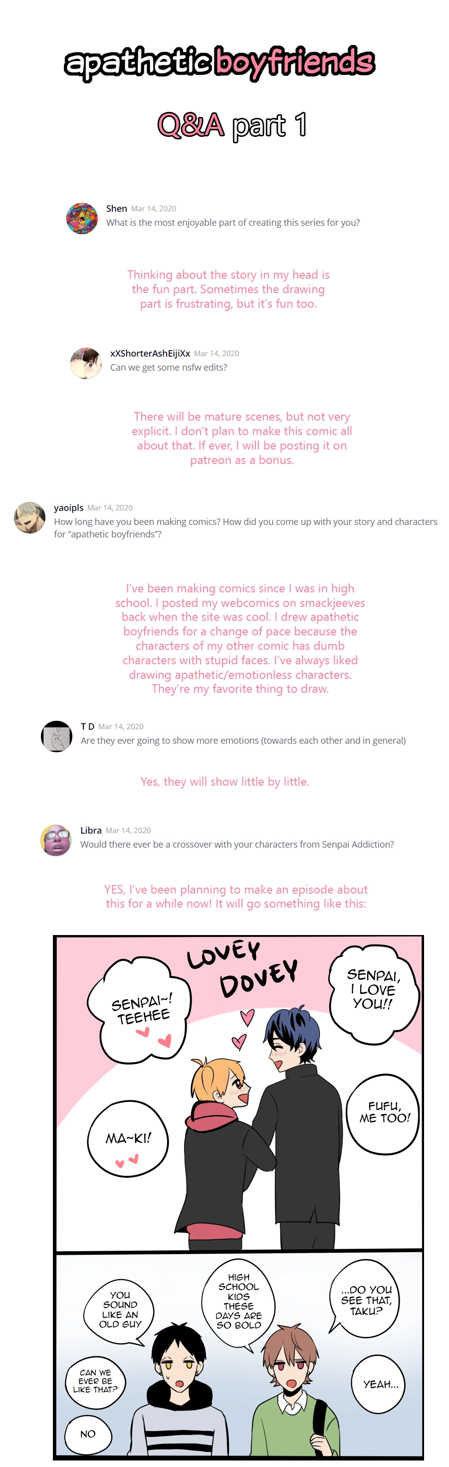 apathetic boyfriends Chapter 193 page 1 - 