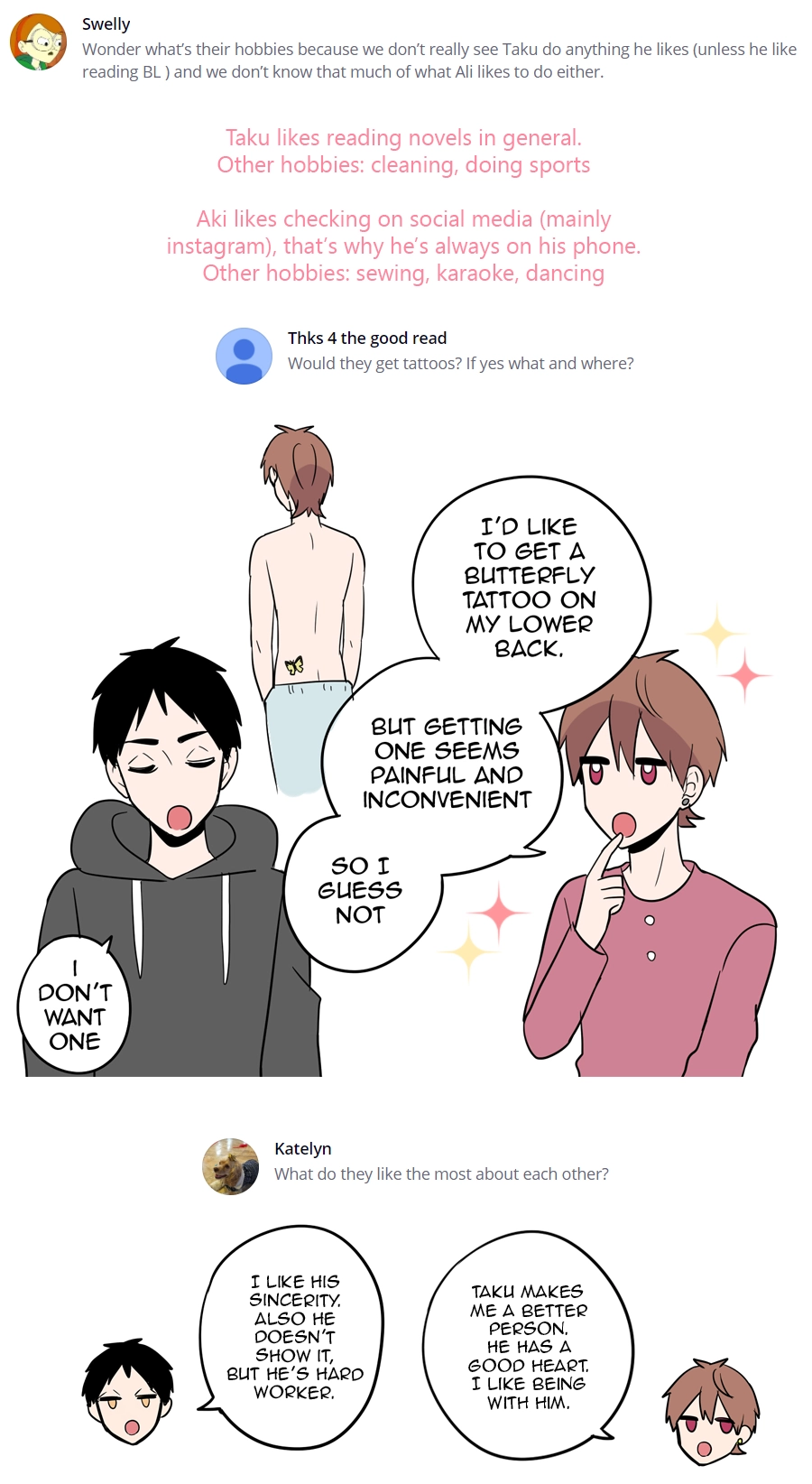 apathetic boyfriends Chapter 194 page 2 - 