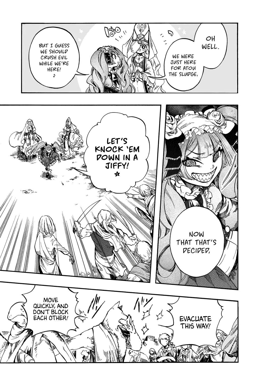 Apocalypse Bringer Mynoghra: World Conquest Starts with the Civilization of Ruin Chapter 29 page 22 - 