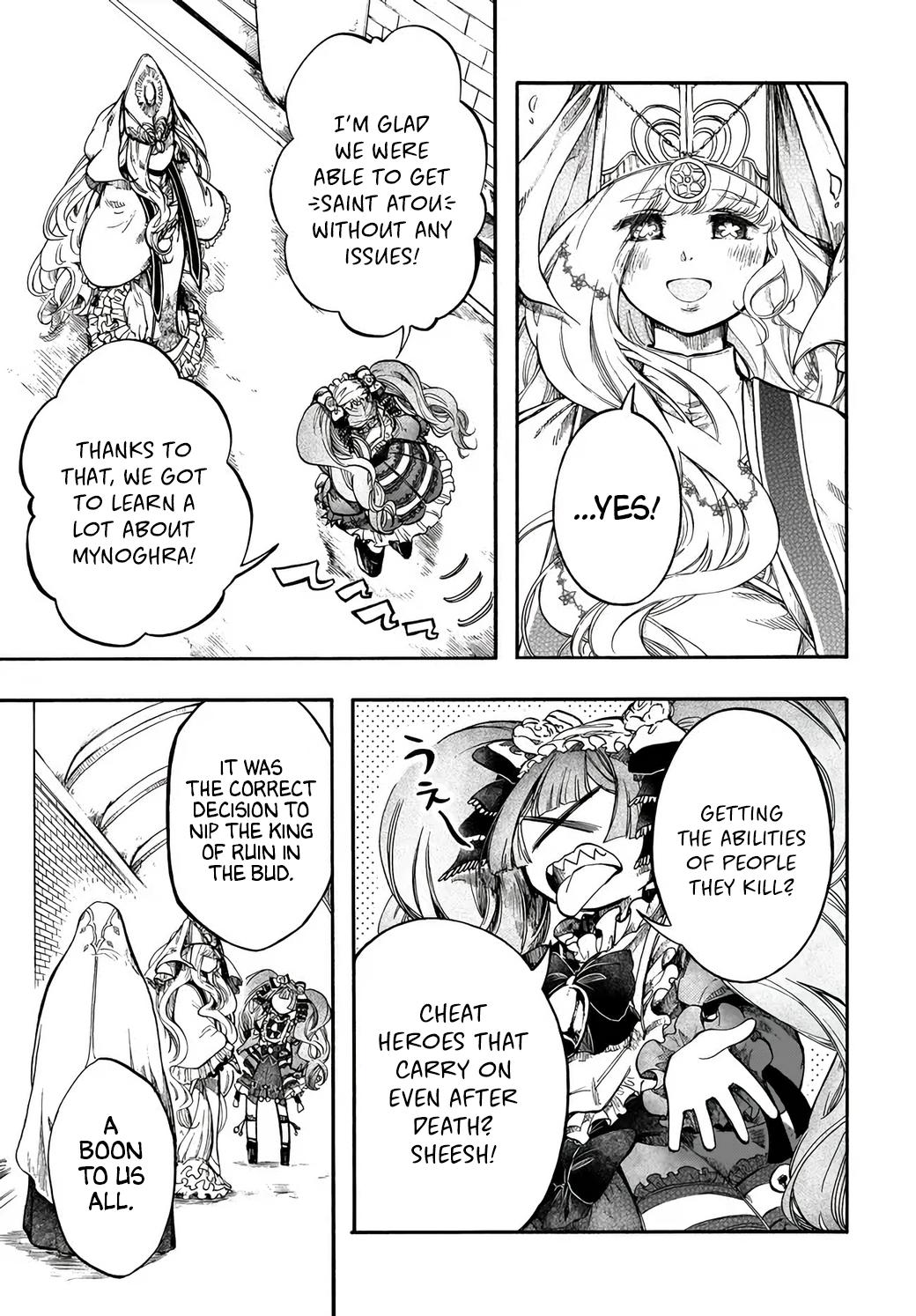 Apocalypse Bringer Mynoghra: World Conquest Starts with the Civilization of Ruin Chapter 30 page 17 - 
