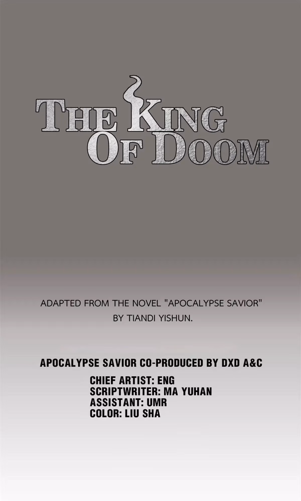Read Apocalypse Savior chapter 47.1 image 0 on Lezhin