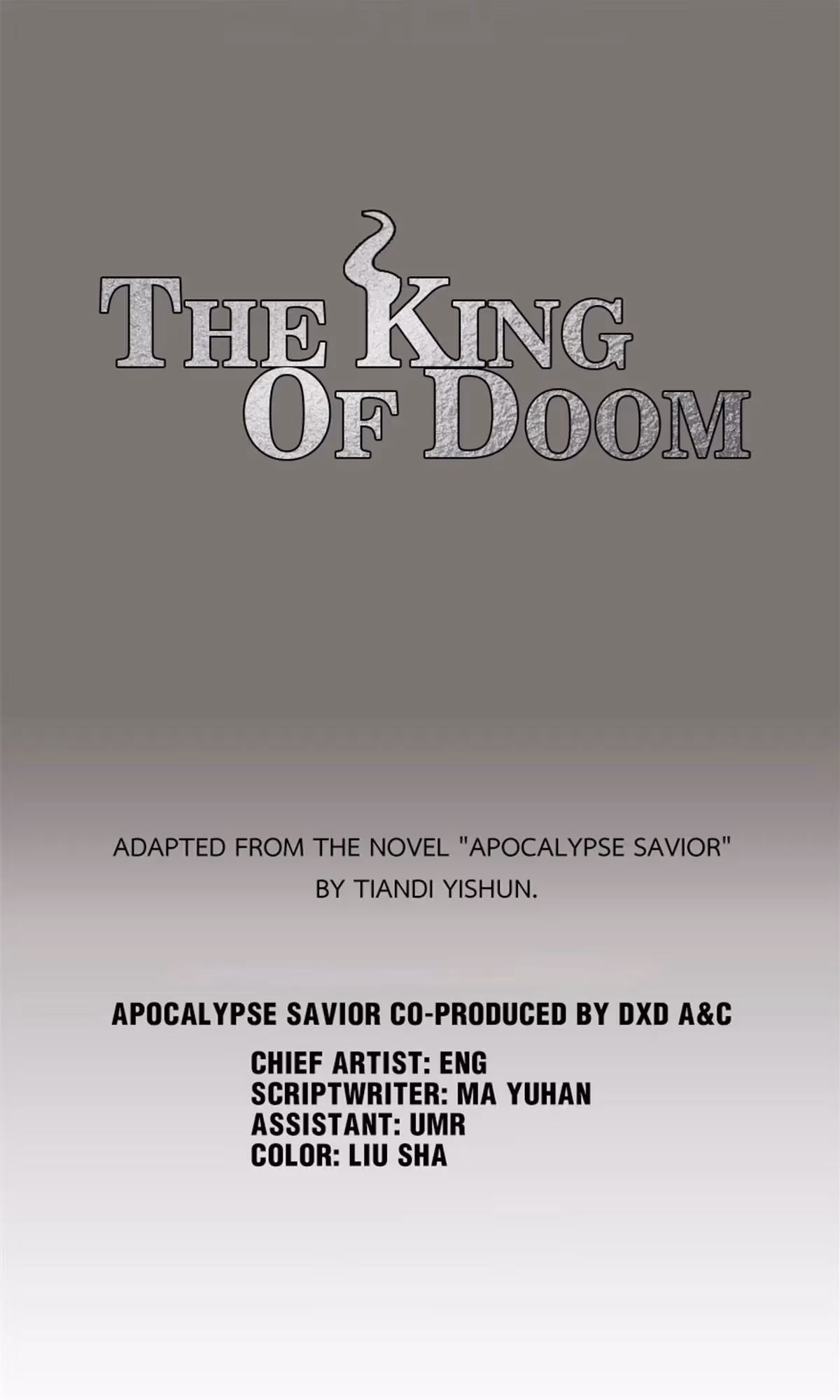 Read Apocalypse Savior chapter 53.1 image 0 on Lezhin