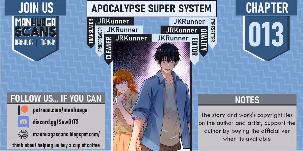 Read Apocalyptic Super System chapter 13 image 0 on Lezhin