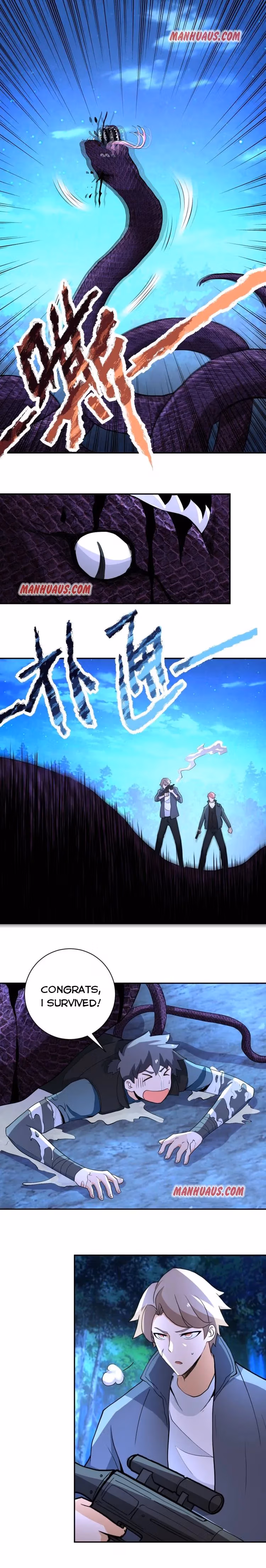 Read Apocalyptic Super System chapter 160 image 1 on Lezhin