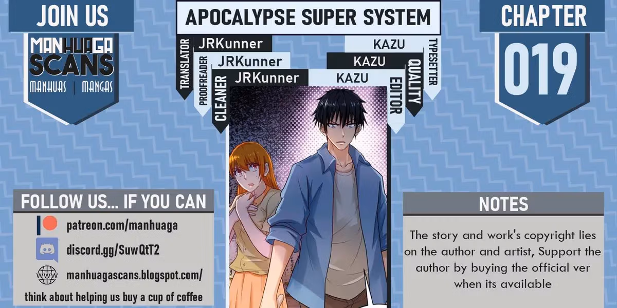 Read Apocalyptic Super System chapter 19 image 0 on Lezhin