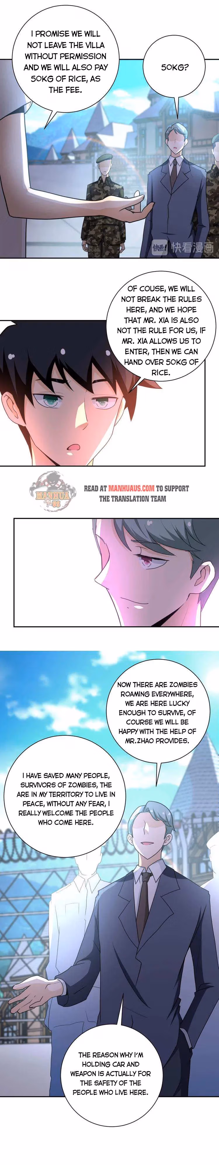 Read Apocalyptic Super System chapter 60 image 3 on Lezhin