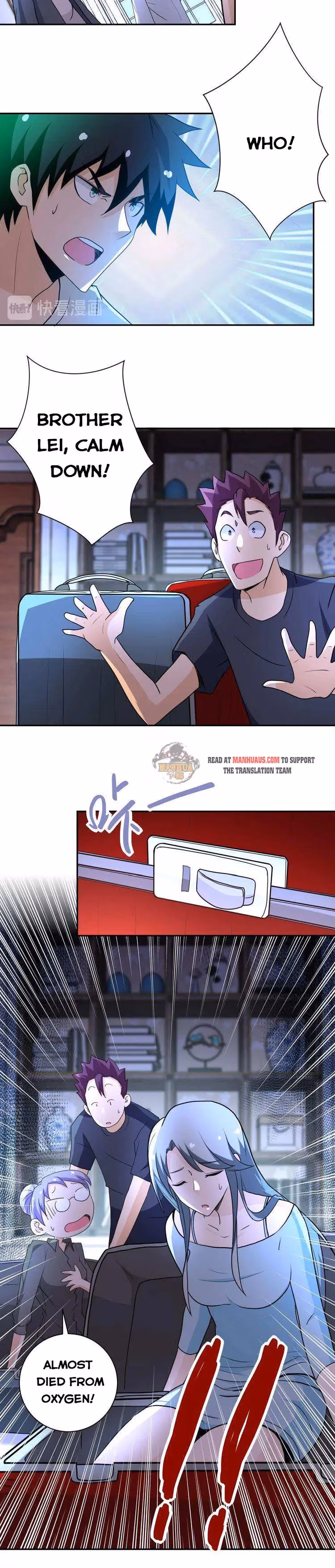 Read Apocalyptic Super System chapter 61 image 5 on Lezhin