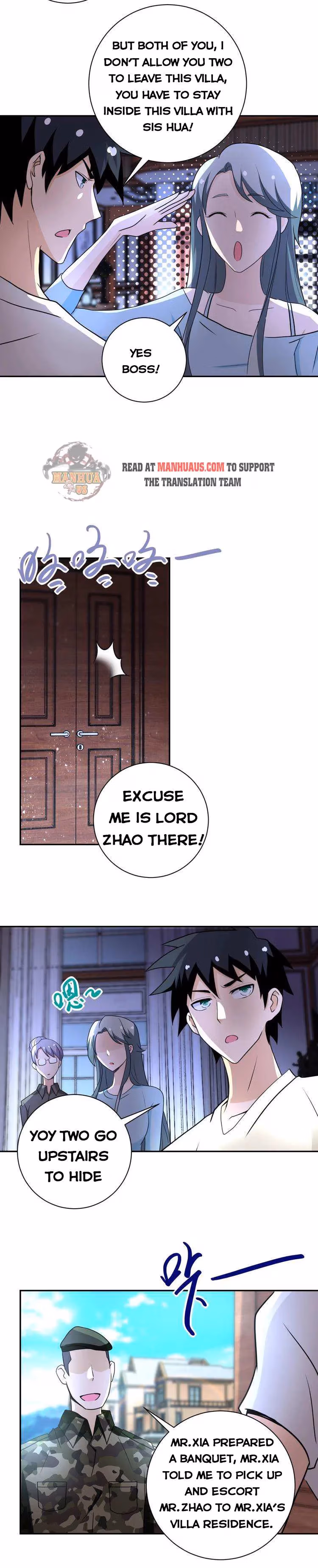 Read Apocalyptic Super System chapter 61 image 9 on Lezhin