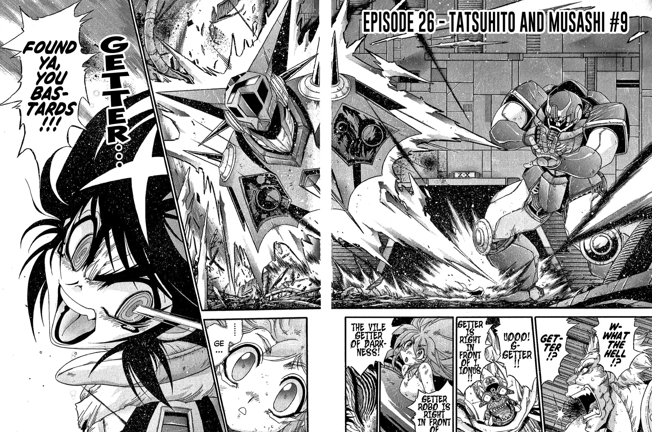 Read Apocrypha Getter Robo Darkness chapter 26 image 18 on Lezhin