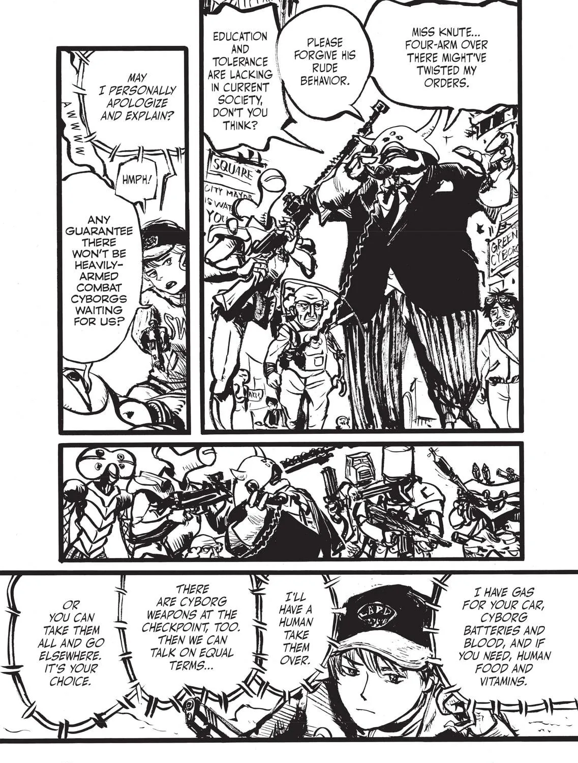 Read Appleseed Alpha Omnibus chapter 1 image 10 on Lezhin