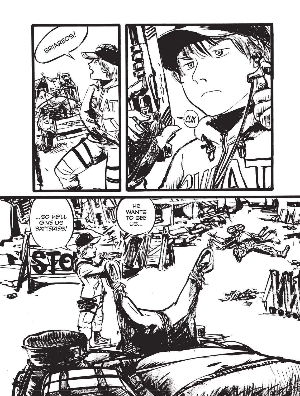 Read Appleseed Alpha Omnibus chapter 1 image 12 on Lezhin