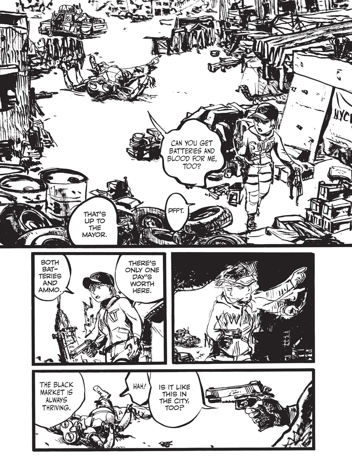 Read Appleseed Alpha Omnibus chapter 1 image 14 on Lezhin