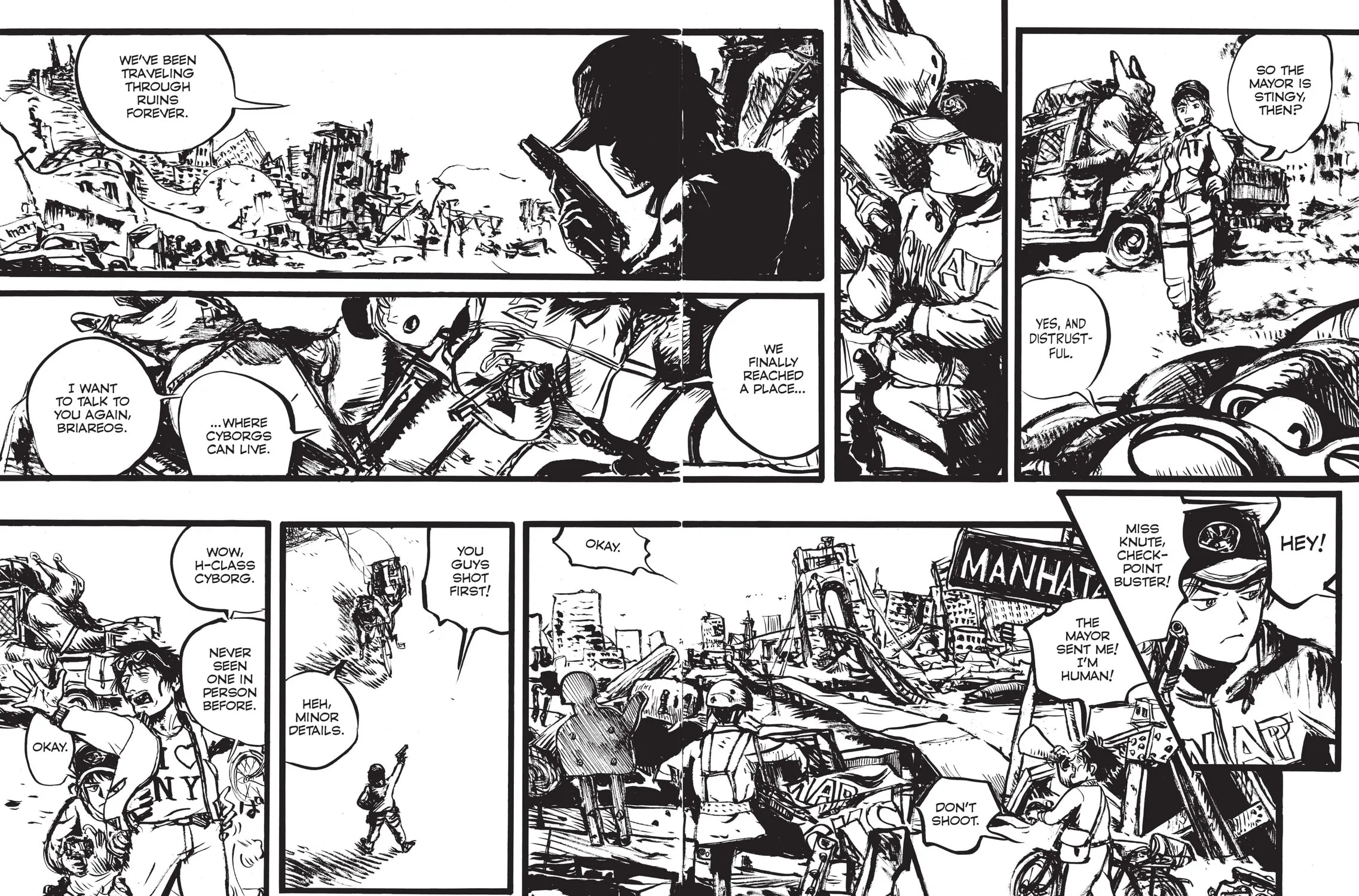 Read Appleseed Alpha Omnibus chapter 1 image 16 on Lezhin