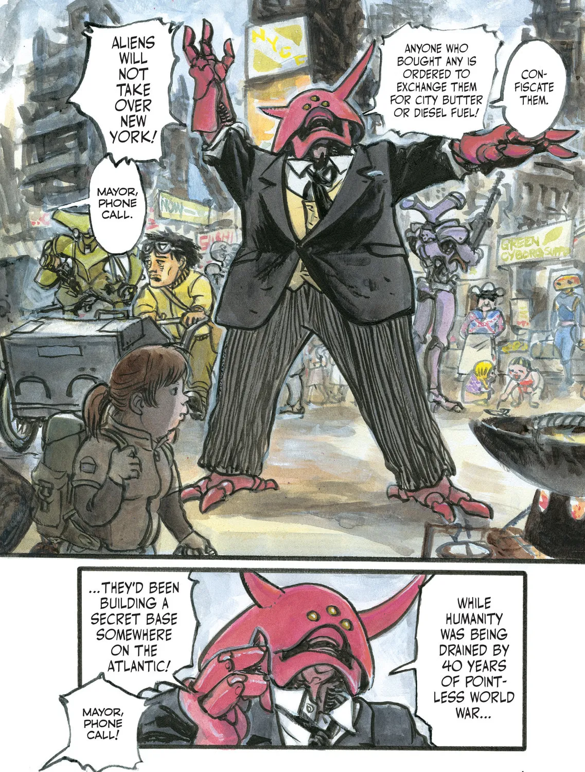 Read Appleseed Alpha Omnibus chapter 1 image 2 on Lezhin