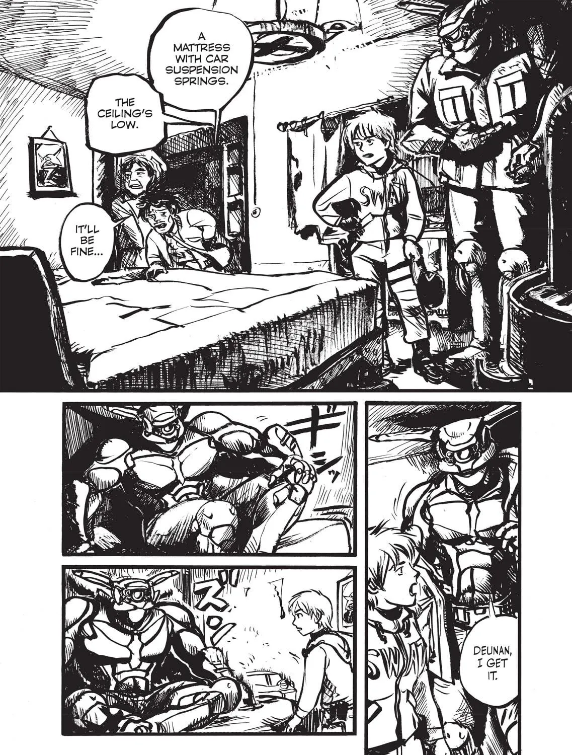 Read Appleseed Alpha Omnibus chapter 1 image 34 on Lezhin