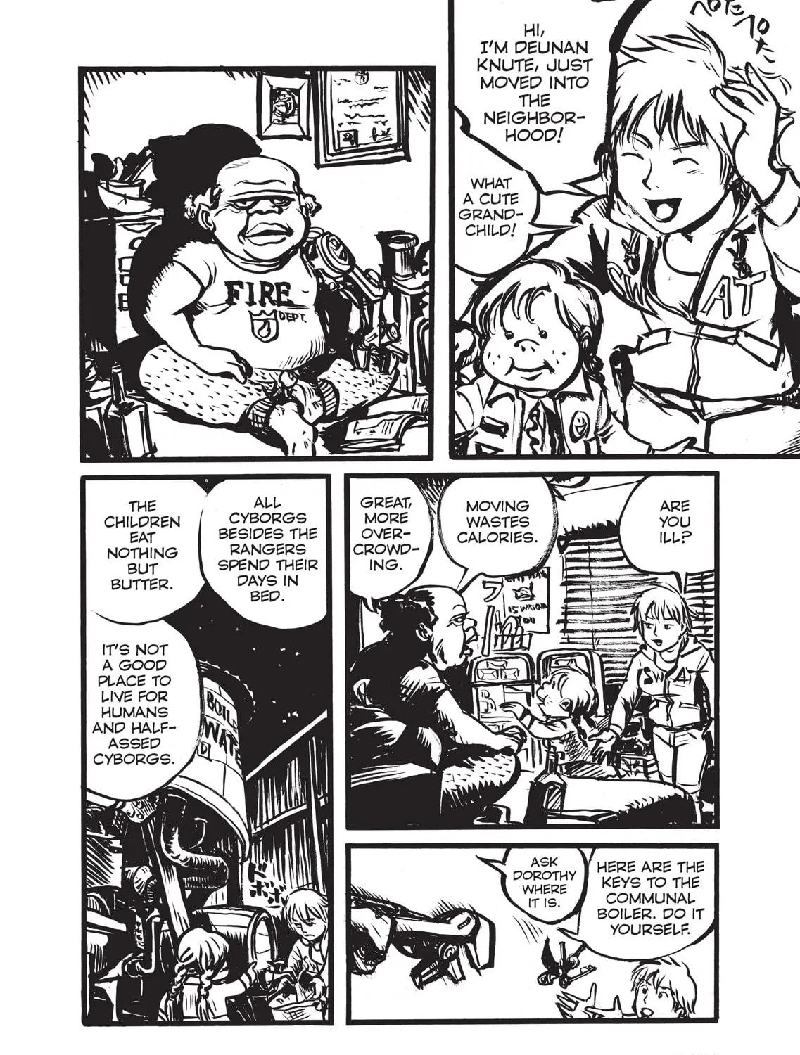 Read Appleseed Alpha Omnibus chapter 1 image 46 on Lezhin