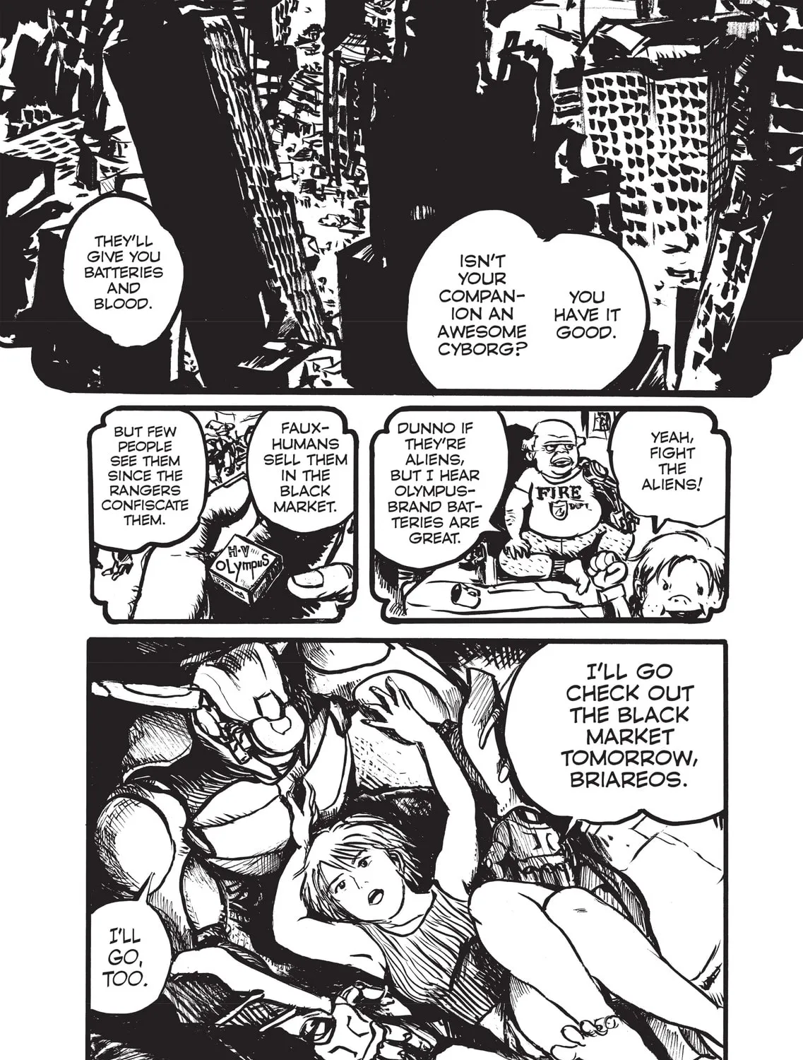 Read Appleseed Alpha Omnibus chapter 1 image 50 on Lezhin