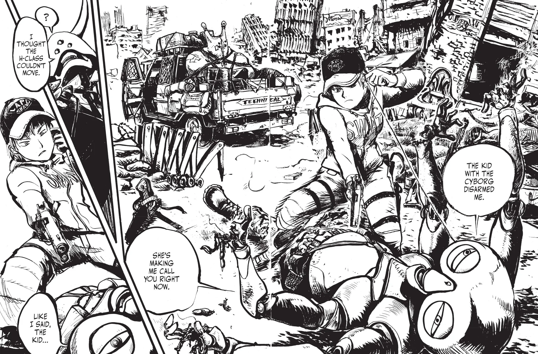 Read Appleseed Alpha Omnibus chapter 1 image 6 on Lezhin
