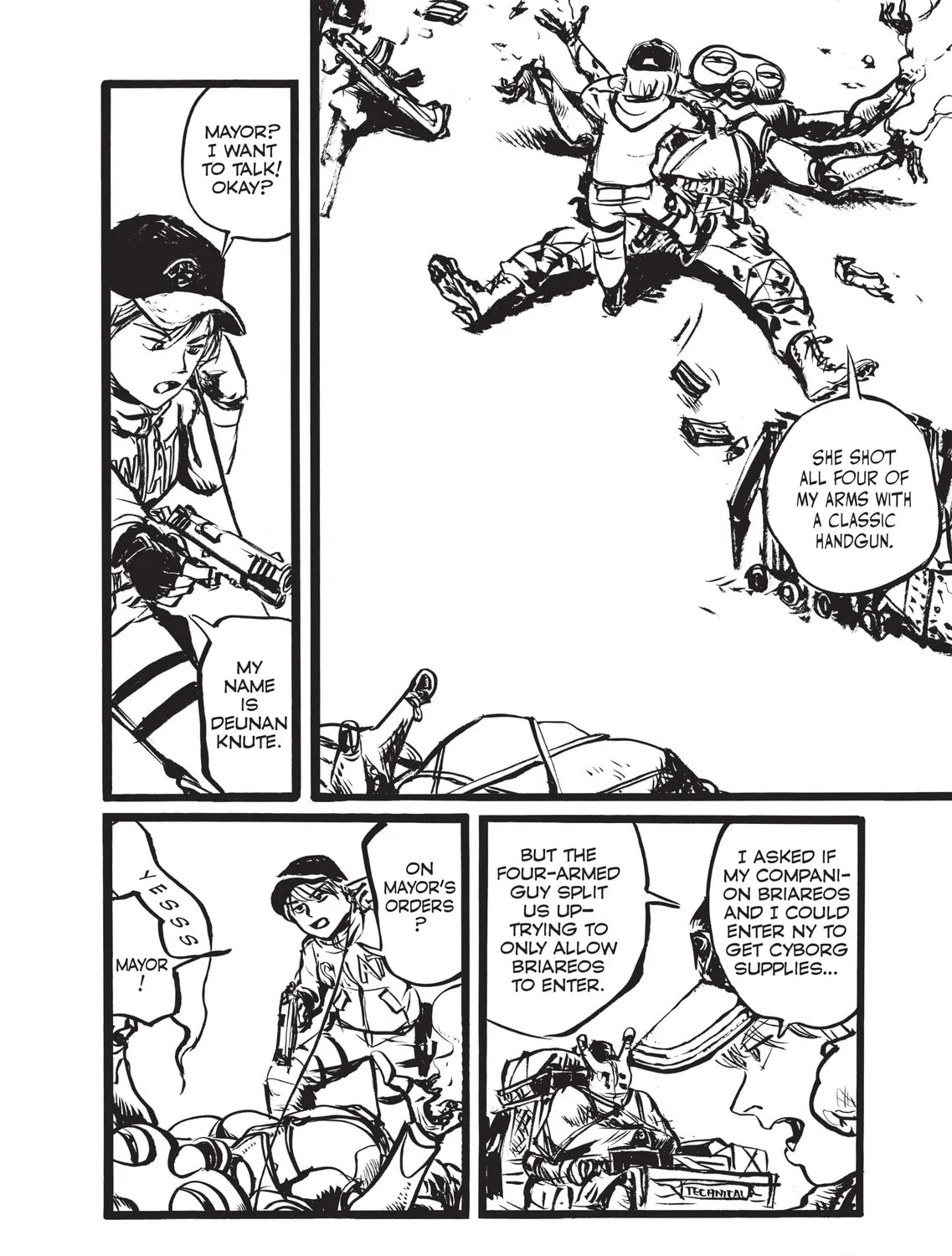Read Appleseed Alpha Omnibus chapter 1 image 8 on Lezhin