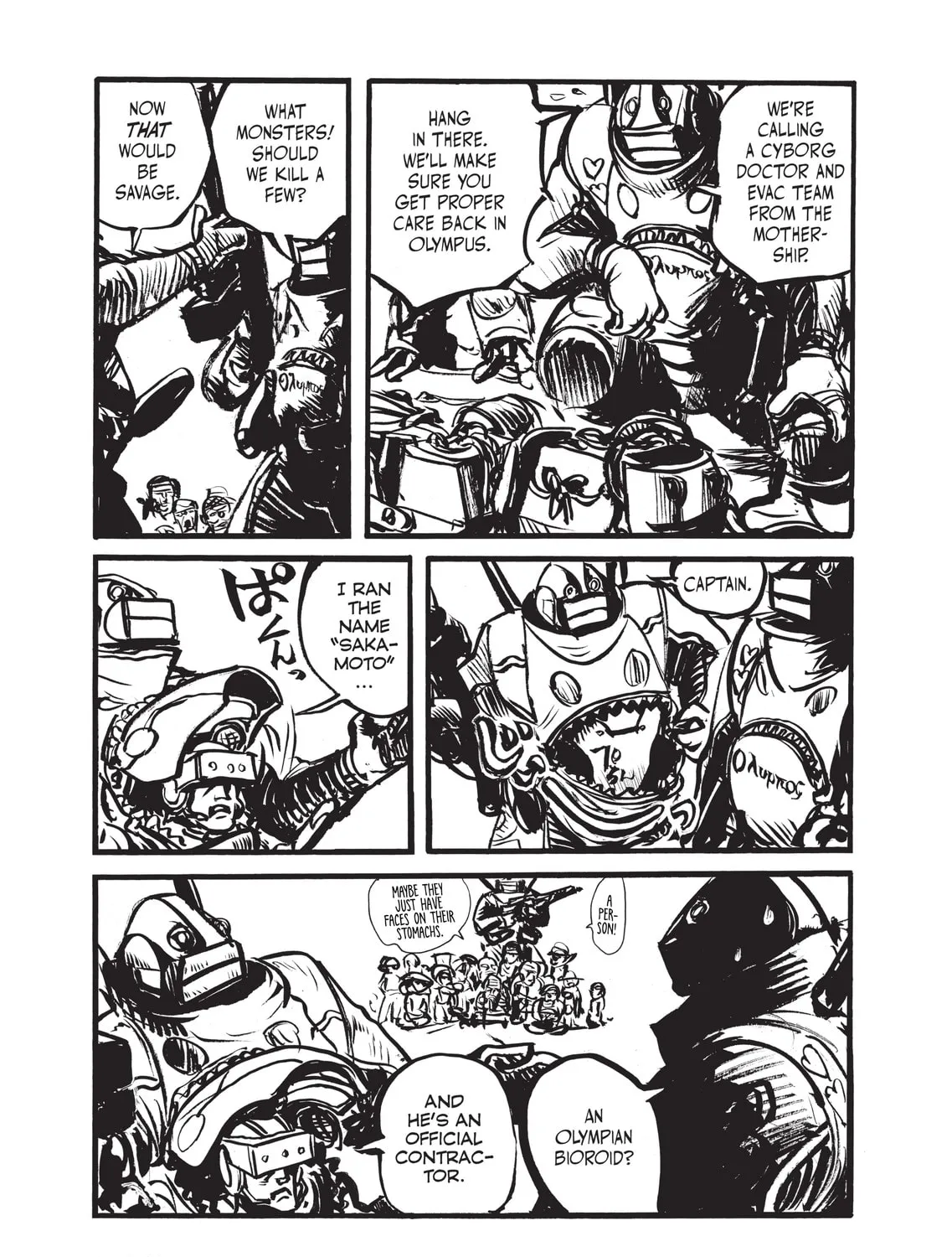 Read Appleseed Alpha Omnibus chapter 12 image 12 on Lezhin