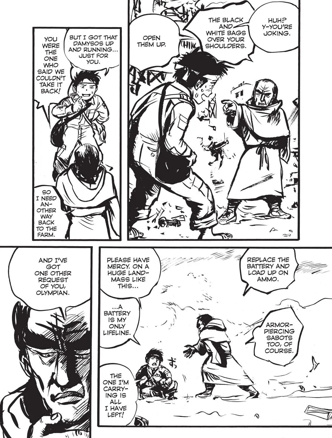 Read Appleseed Alpha Omnibus chapter 12 image 4 on Lezhin