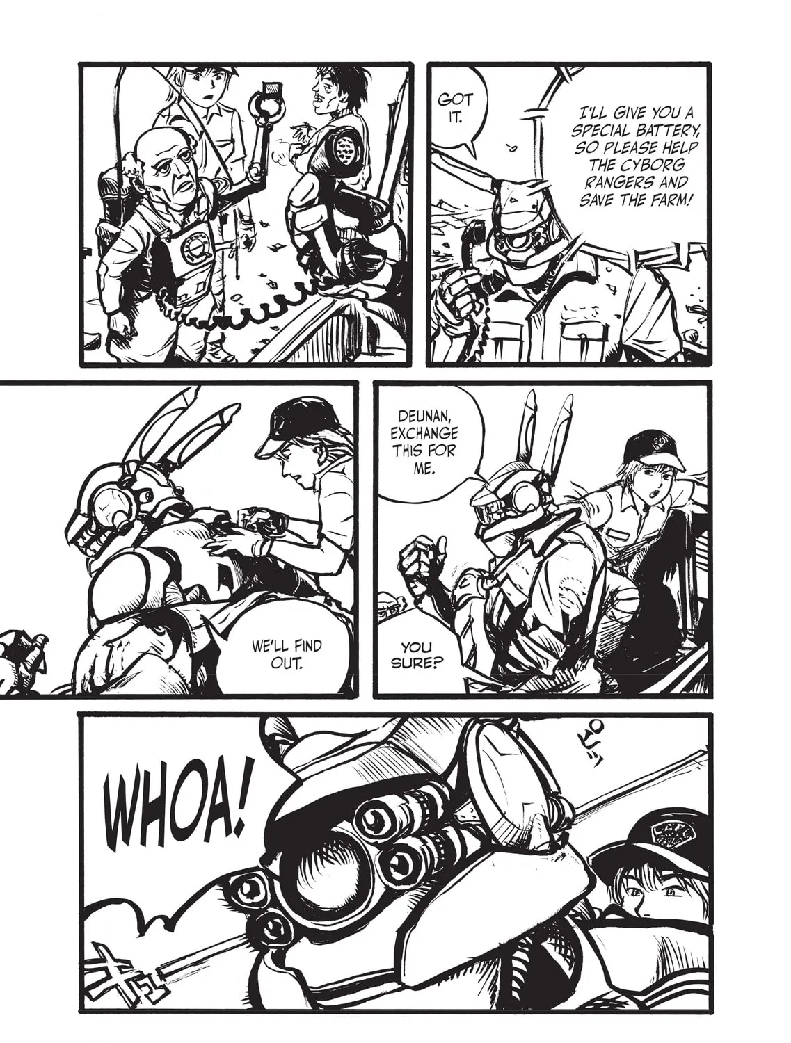 Read Appleseed Alpha Omnibus chapter 2 image 12 on Lezhin