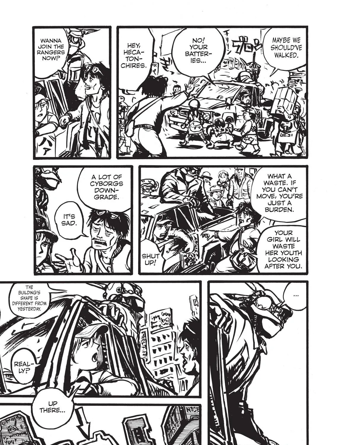 Read Appleseed Alpha Omnibus chapter 2 image 4 on Lezhin