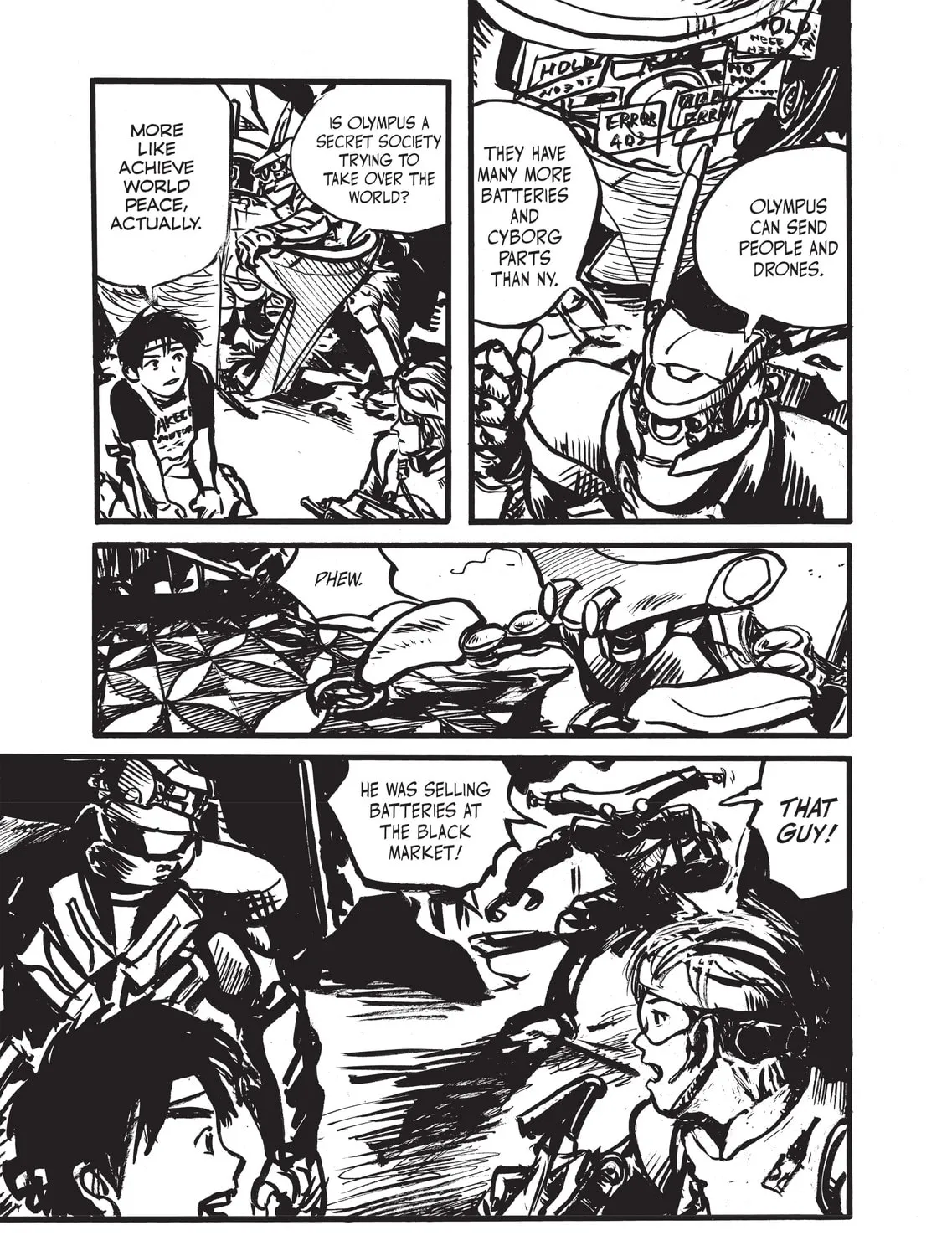 Read Appleseed Alpha Omnibus chapter 2 image 48 on Lezhin