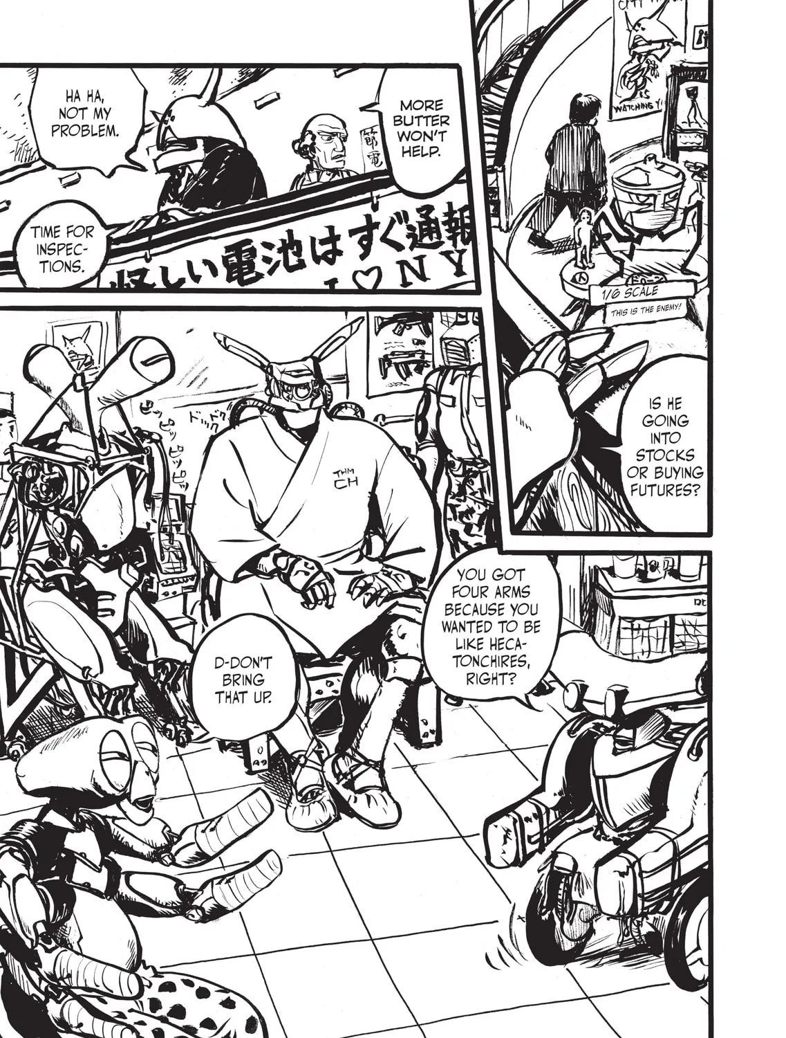 Read Appleseed Alpha Omnibus chapter 4 image 12 on Lezhin