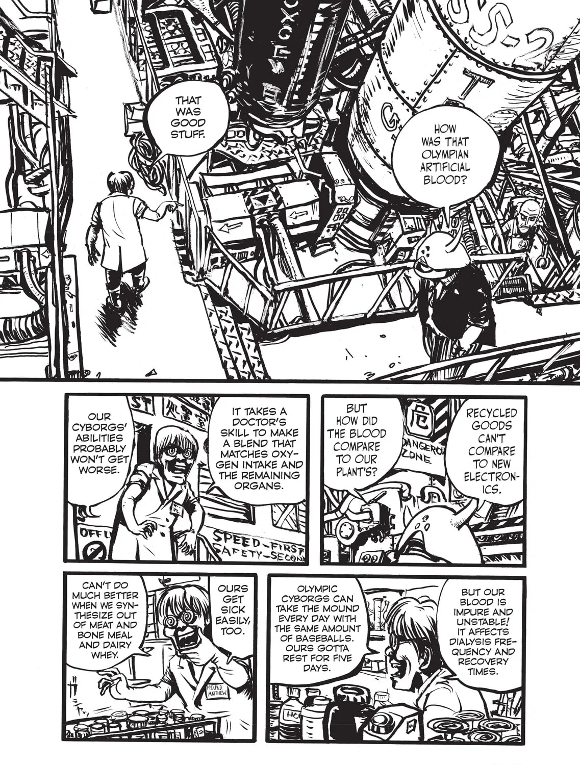 Read Appleseed Alpha Omnibus chapter 4 image 18 on Lezhin