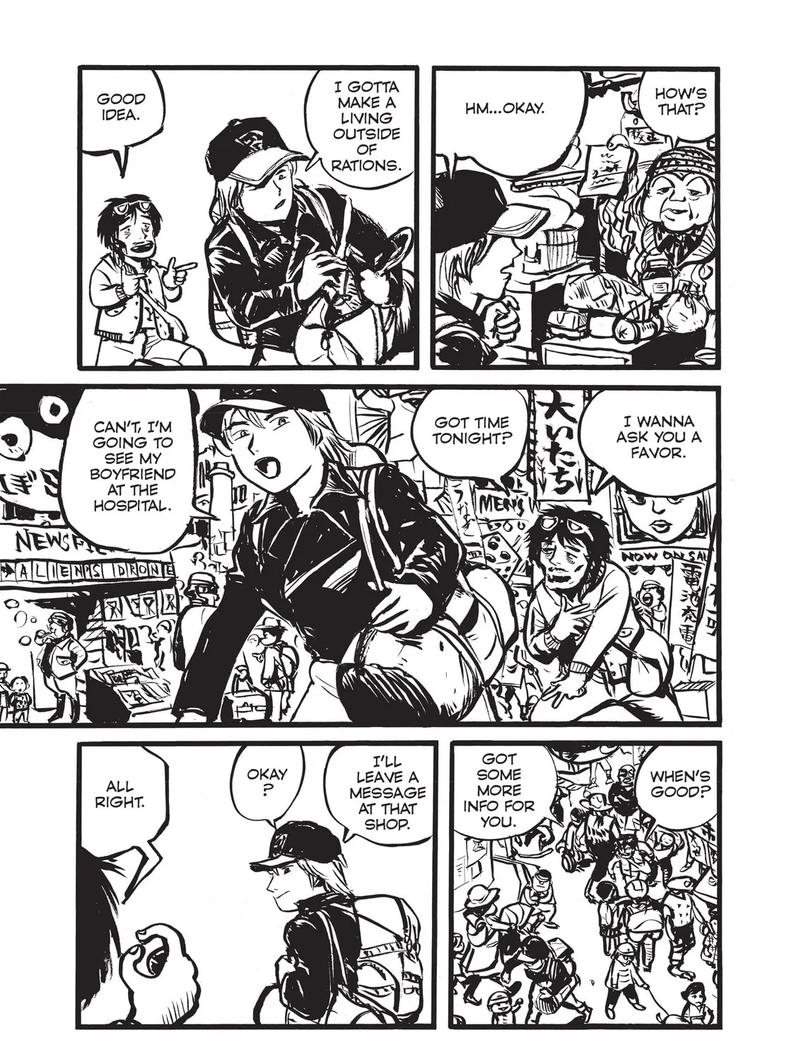 Read Appleseed Alpha Omnibus chapter 4 image 8 on Lezhin