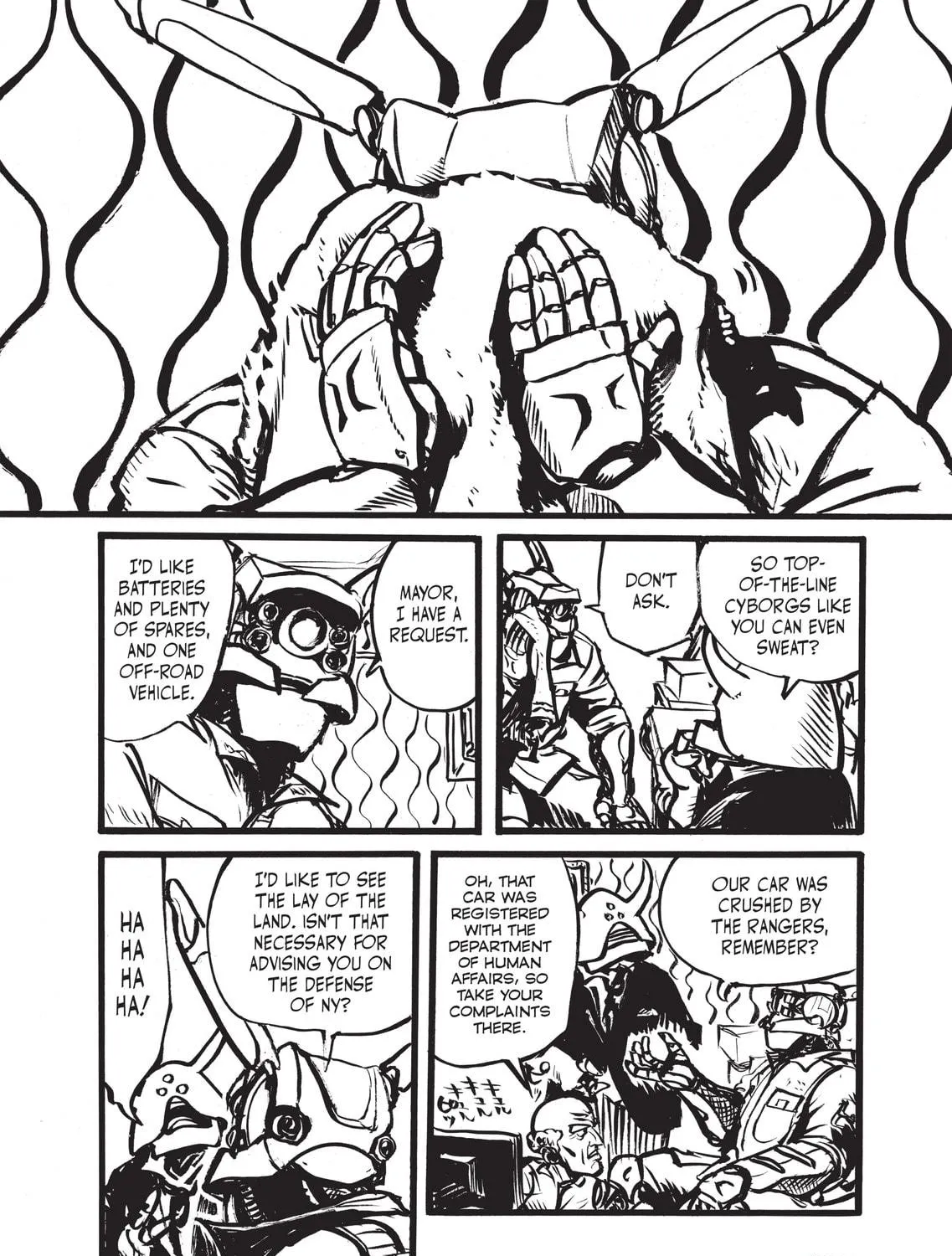 Read Appleseed Alpha Omnibus chapter 5 image 10 on Lezhin