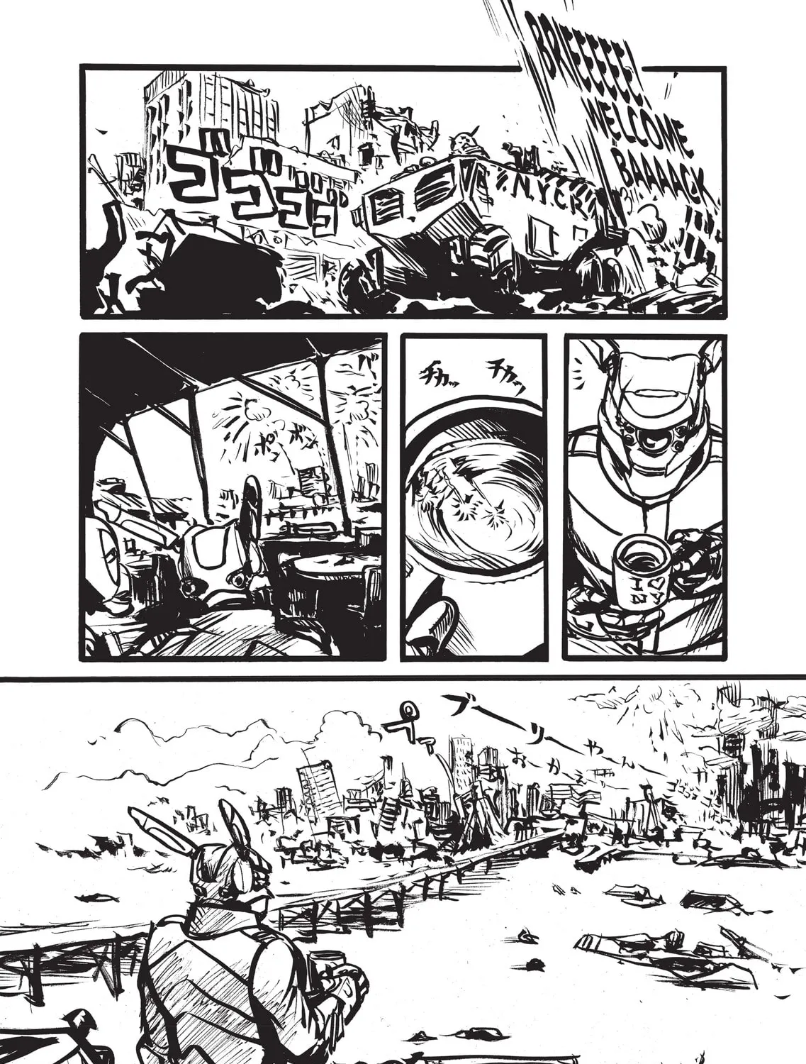 Read Appleseed Alpha Omnibus chapter 8 image 14 on Lezhin