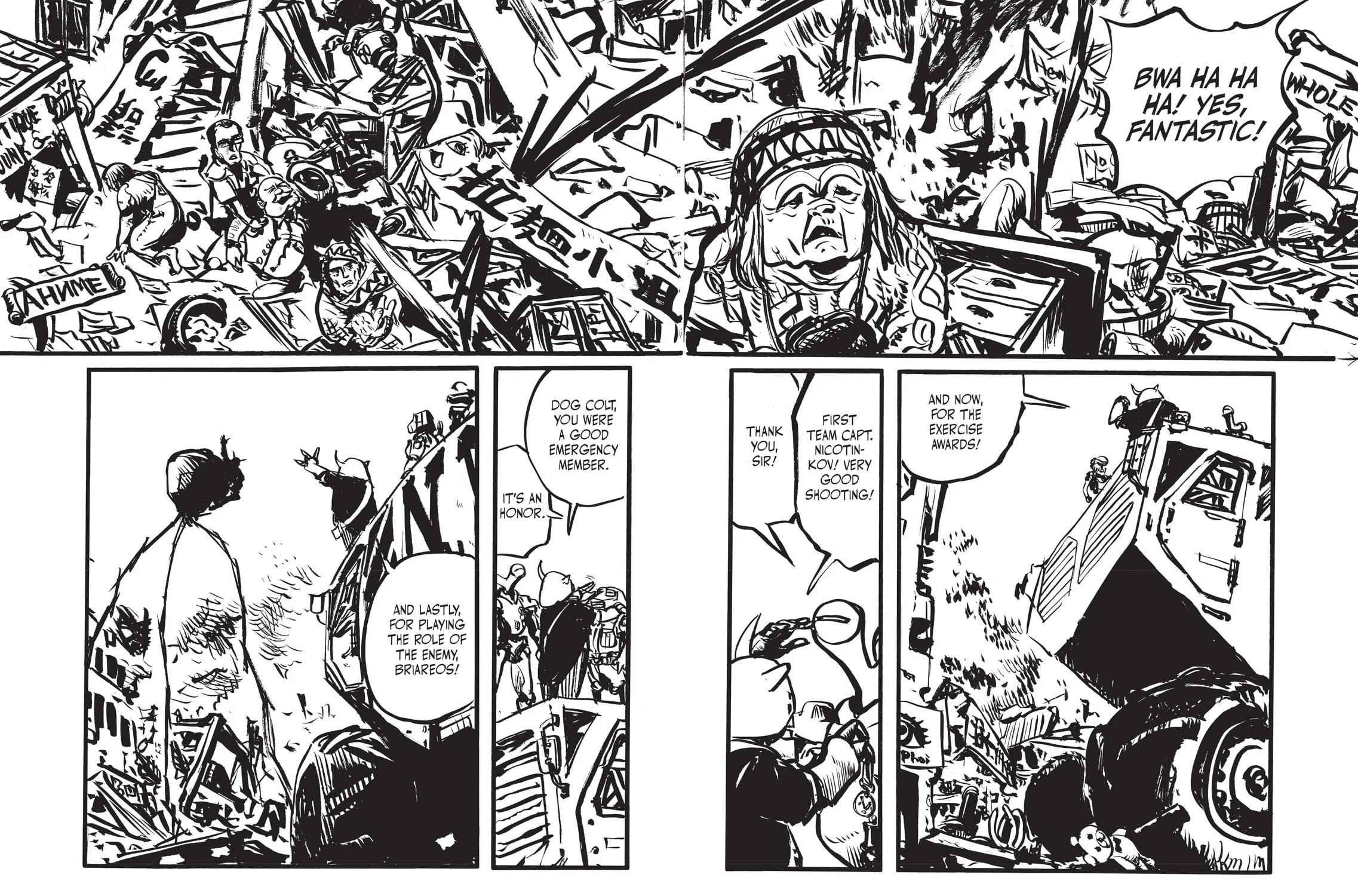 Read Appleseed Alpha Omnibus chapter 9 image 2 on Lezhin
